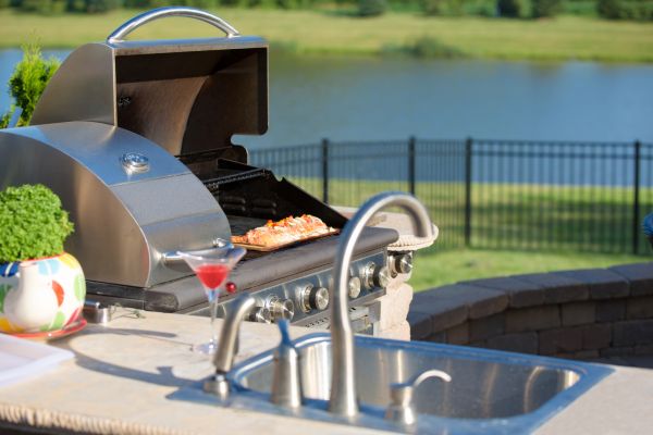 Cost of Outdoor Kitchen Plumbing in Stone Mountain